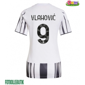 Juventus Dusan Vlahovic #9 Hemmatröja Kvinnor 2025-26 Kortärmad